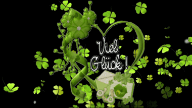 001 Animated Background Viel Glück German Messages 