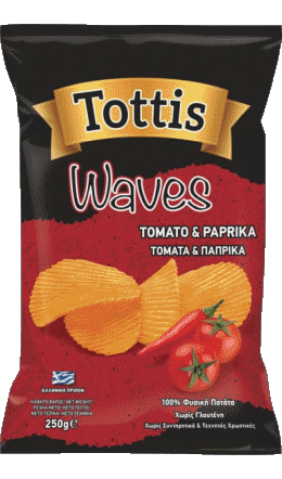 Tottis Griechenland Chips - Snack - Crips Essen 