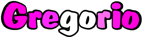 Gregorio G MASCULIN - Italie Prénoms 
