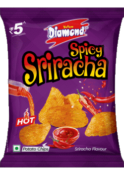 Yellow Diamond Indien Chips - Snack - Crips Essen 