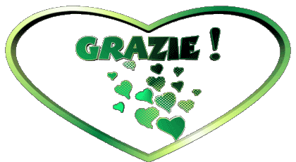 Coeur Grazie Italien Messages 