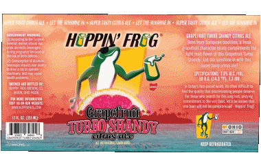 Hoppin' Frog USA Cervezas Bebidas 