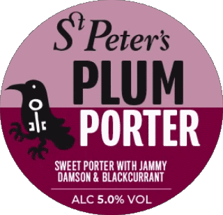 Plum Porter-Plum Porter St  Peter's Brewery UK Beers Drinks 
