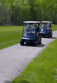 Serie 01 Carrito de golf Transporte Humor - Fun 