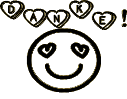 001 Danke Allemand Messages 