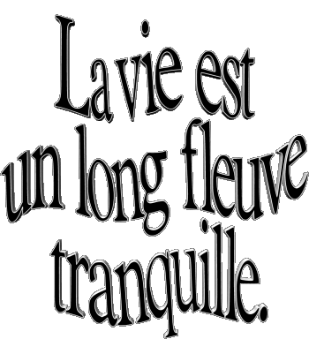 La vie est un long fleuve tranquille Humor Verschiedene Filme Frankreich Multimedia 