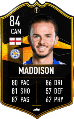 James Maddison Inghilterra F I F A - Giocatori carte Videogiochi Multimedia 