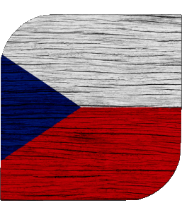 Carré Tchéquie Europe Drapeaux 