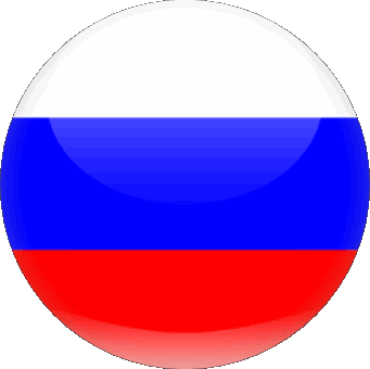 Tondo Russia Europa Bandiere 