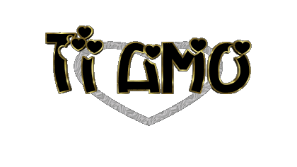 Coeur Ti Amo Italien Messages 