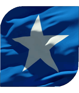 Carré Somalie Afrique Drapeaux 