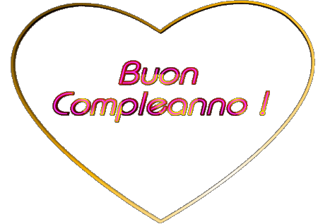 001 Cuore Buon Compleanno Italian Messages 