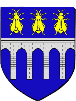 Blasone-Blasone BARENTIN 76 Dipartimenti - Città Francia Bandiere 