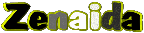 Zenaida Z FEMININ - UK - USA Prénoms 
