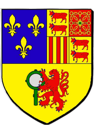 Blasón-Blasón VIC EN BIGORRE 65 Departamentos - Ciudades Francia Banderas 