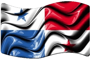 Rechteck Panama Amerika Fahnen 