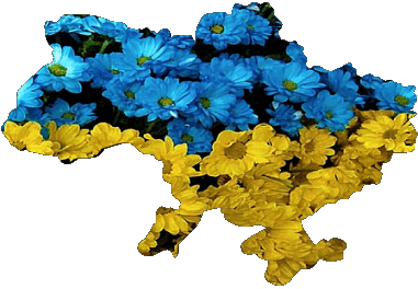 Carta Geografica Ucraina Europa Bandiere 