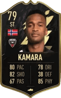 Ola Kamara Norwegen F I F A - Karten Spieler Videospiele Multimedia 
