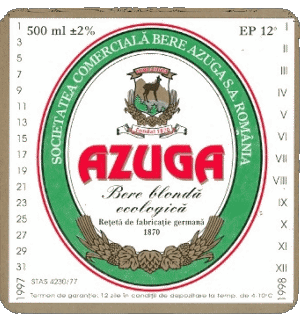 Azuga Roumanie Bières Boissons 