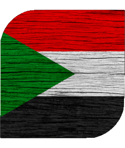 Carré Soudan Afrique Drapeaux 