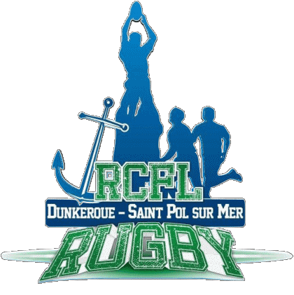 RC Flandres Littoral Nord Dept 59 Rugby Club France Logo Sports 