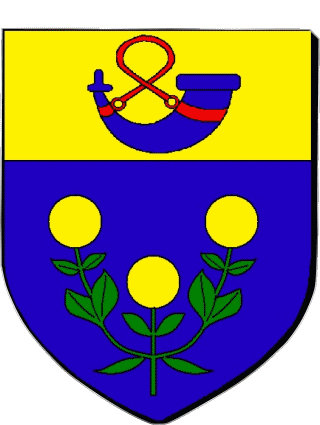 Blason-Blason ORANGE 84 Départements - Villes France Drapeaux 