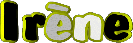 Irène I FEMMINILE - Francia Nome 