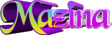 Mazina M FEMENINO - Magreb Musulmán Nombre 