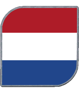 Square Netherlands Europe Flags 