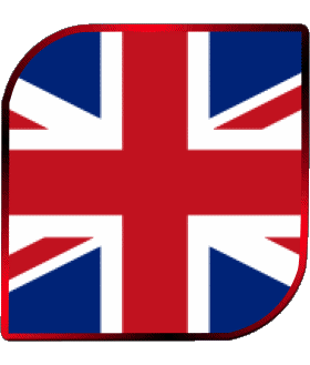 Square UK Europe Flags 