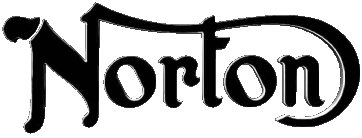 1972-1972 Logo Norton MOTOCICLI Trasporto 