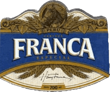 Franca Peru Bier Getränke 