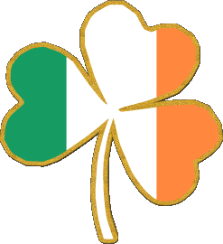 Clover Ireland Europe Flags 