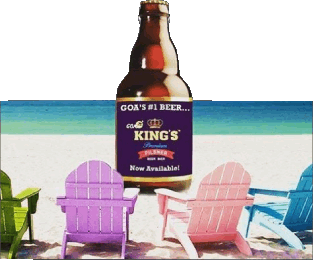 King's-Ggoa India Beers Drinks 