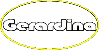 Gerardina G WEIBLICH - Italien Vorname 