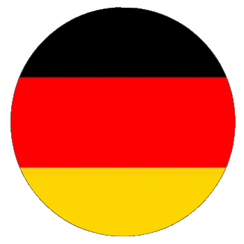Round - Rings Germany Europe Flags 
