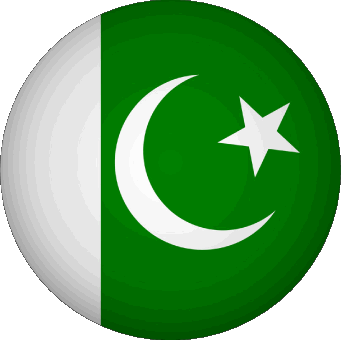 GIF Round Pakistan Asia Flags