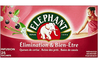 Elimination & Bien-être-Elimination & Bien-être Eléphant Tee - Aufgüsse Getränke 