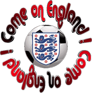 Soccer Come on England Inglese Messagi 