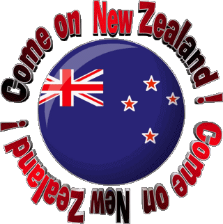 Map - Flag Come on New Zealand English Messages 