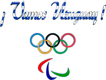 Juegos Olímpicos Vamos Uruguay Spagnolo Messagi 