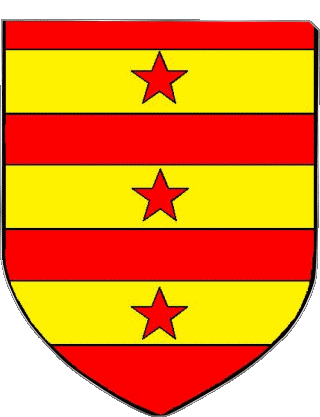 BONNAT 23 Dipartimenti - Città Francia Bandiere 