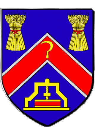 Blazon-Blazon UNIEUX 42 Departments - Cities France Flags 