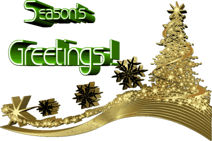 Serie 12 Season's Greetings Anglais Messages 