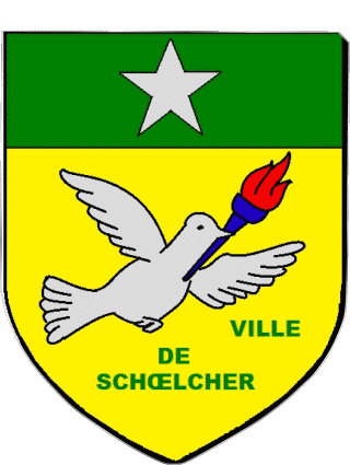 Blazon-Blazon SCHOELCHER 972 Departments - Cities France Flags 