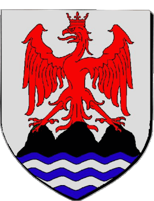 Alpes Maritimes 06 Abteilungen - Städte Frankreich Fahnen 