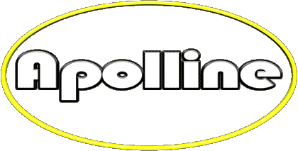 Apolline A WEIBLICH - Frankreich Vorname 