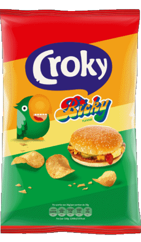 Croky Belgium Snack - Chips - Crips Food 