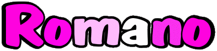 Romano R MASCULINO - Italia Nombre 