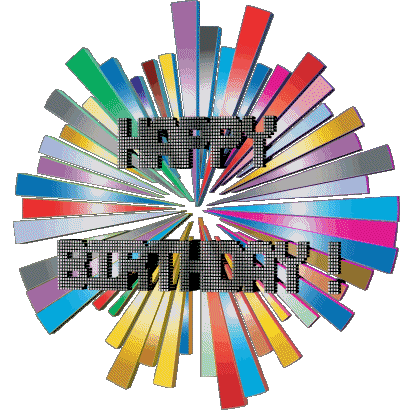 007 Transparent Background Abstract - Geometric Happy Birthday English Messages 